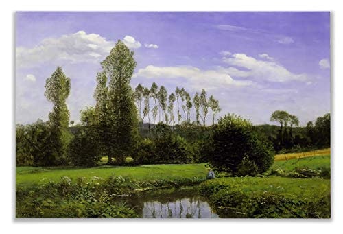 Claude Monet View at Rouelles Le Havre 12x18-Inch Gallery Wrapped Canvas Art: $28.94 Claude Monet View at Rouelles Le Havre 12x18-Inch Gallery Wrapped Canvas Art: $28.94