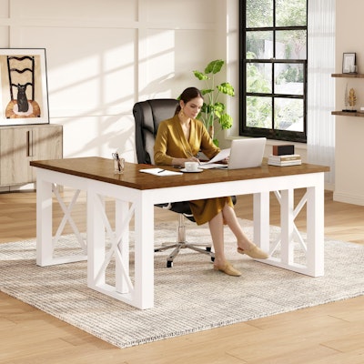 Flexispot L-Shaped Executive Standing Desk w/ Drawer for $310 + free shipping