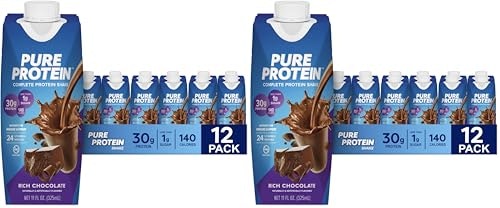 Pure Protein Chocolate Protein Shake 24-Pack: $51.98