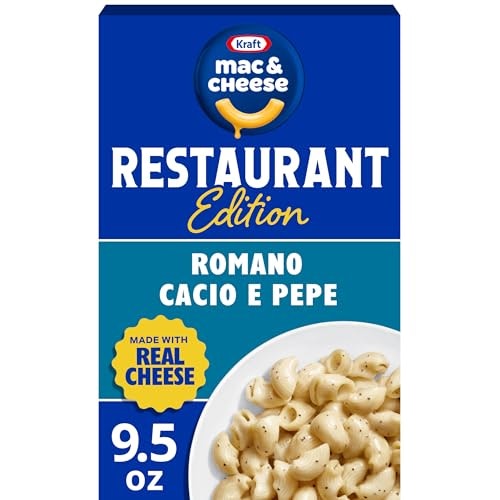 Kraft Mac & Cheese Restaurant Edition Romano Cacio e Pepe 9.5-oz: $2.48 Kraft Mac & Cheese Restaurant Edition Romano Cacio e Pepe 9.5-oz: $2.48
