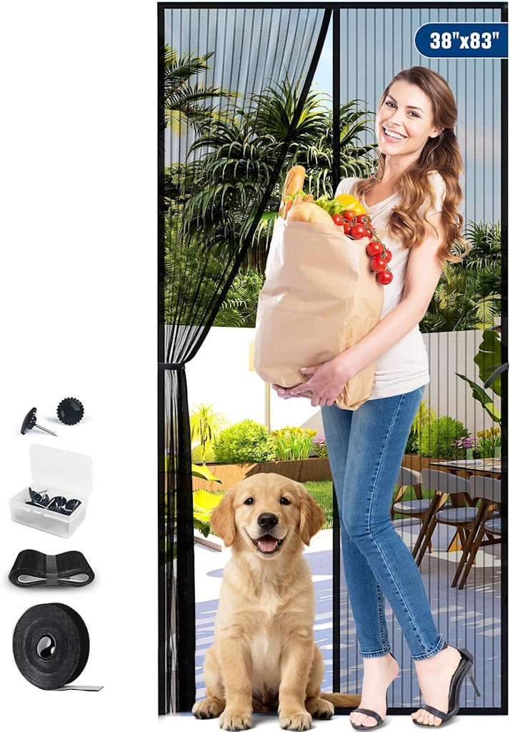 BlissTrends 38" x 83" Magnetic Screen Door: $6.99 BlissTrends 38" x 83" Magnetic Screen Door: $6.99