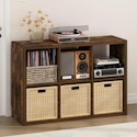 Furinno Cubicle 6-Cube Record Player Stand for $80 + free shipping w/ Prime