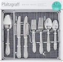 Pfaltzgraff Mirage Frost 42-Piece Stainless Steel Flatware Set for $29 + free shipping