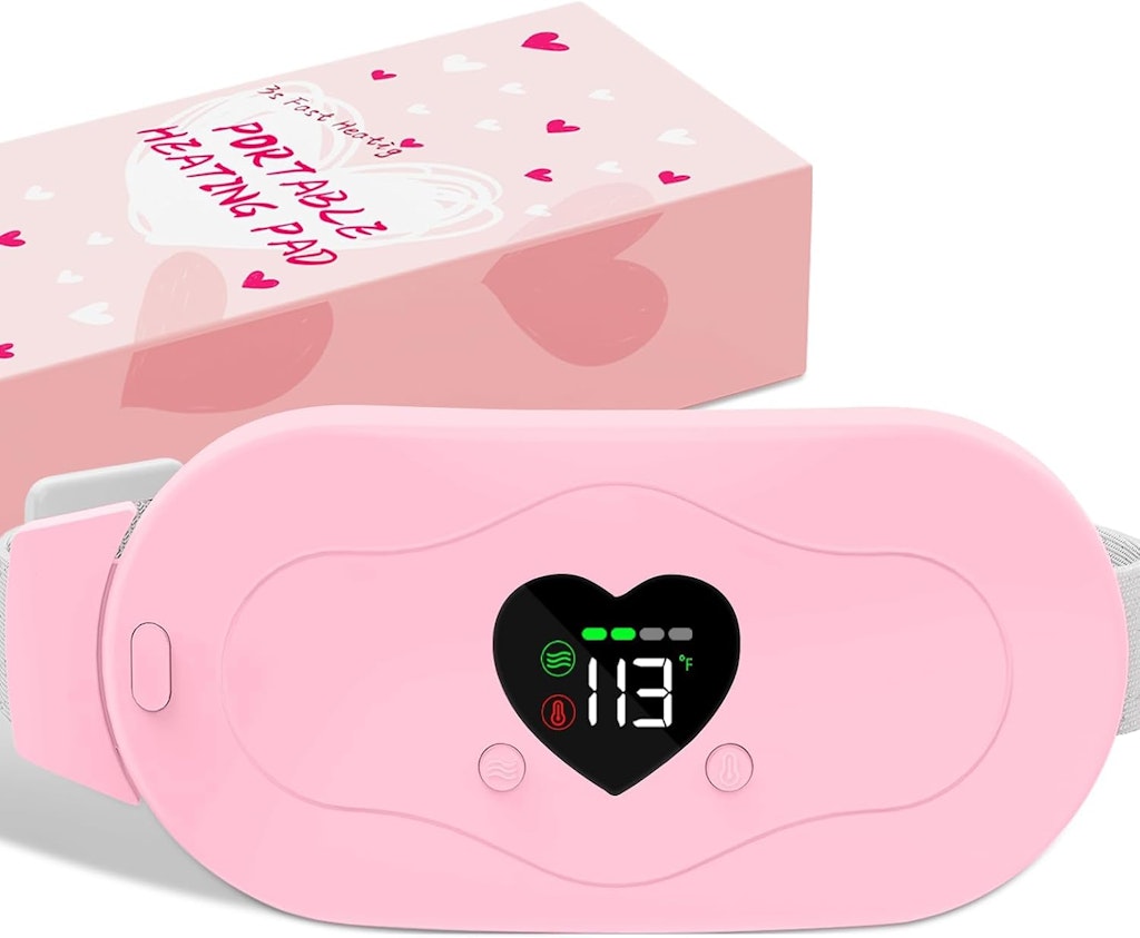 Portable Heart Cordless Electric Heating Pad: $9.99 w/ Prime Portable Heart Cordless Electric Heating Pad: $9.99 w/ Prime