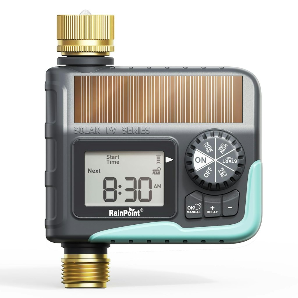 Rainpoint Solar Sprinkler Timer: $42 Rainpoint Solar Sprinkler Timer: $42