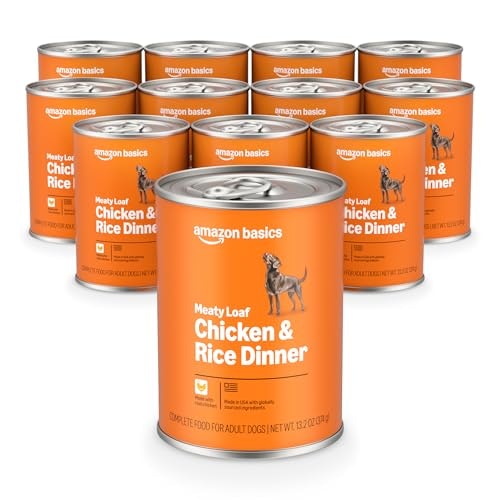 Amazon Basics Chicken & Rice Wet Dog Food 12-Pack: $17.69 Amazon Basics Chicken & Rice Wet Dog Food 12-Pack: $17.69