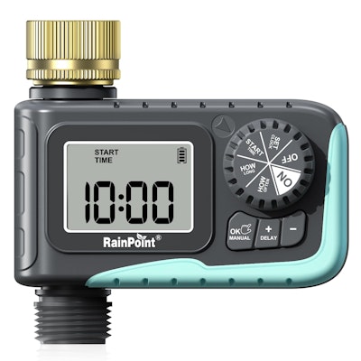 Rainpoint Sprinkler Timer w/ Brass Swivel for $37 + free shipping