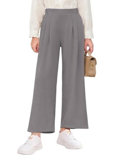 Haloumoning Girls Wide-Leg Uniform Dress Pants: $13.98 Haloumoning Girls Wide-Leg Uniform Dress Pants: $13.98