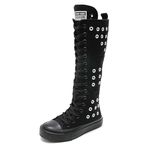 Opoee Kids' High Top Canvas Sneakers: $19.99 Opoee Kids' High Top Canvas Sneakers: $19.99