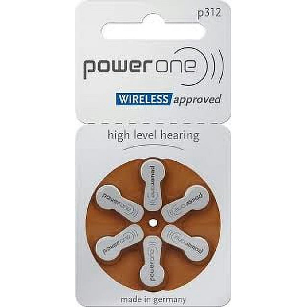 Power One P312 Hearing Aid Battery 60-Pack: $19.87 Power One P312 Hearing Aid Battery 60-Pack: $19.87