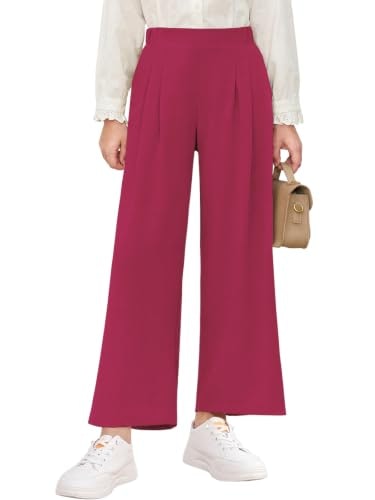 Haloumoning Girls Wide-Leg Uniform Dress Pants: $13.98