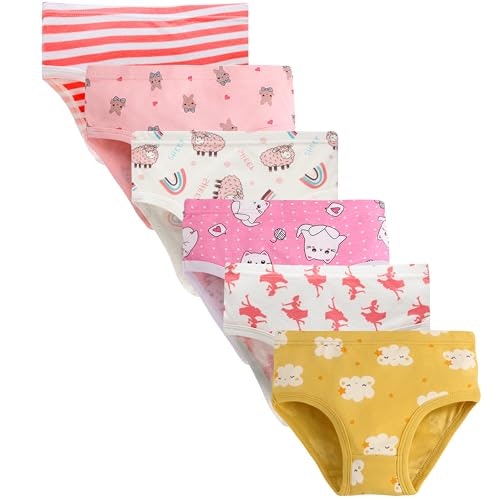 Boboking Girls' Cotton Underwear 5-Pack: $16.99 Boboking Girls' Cotton Underwear 5-Pack: $16.99