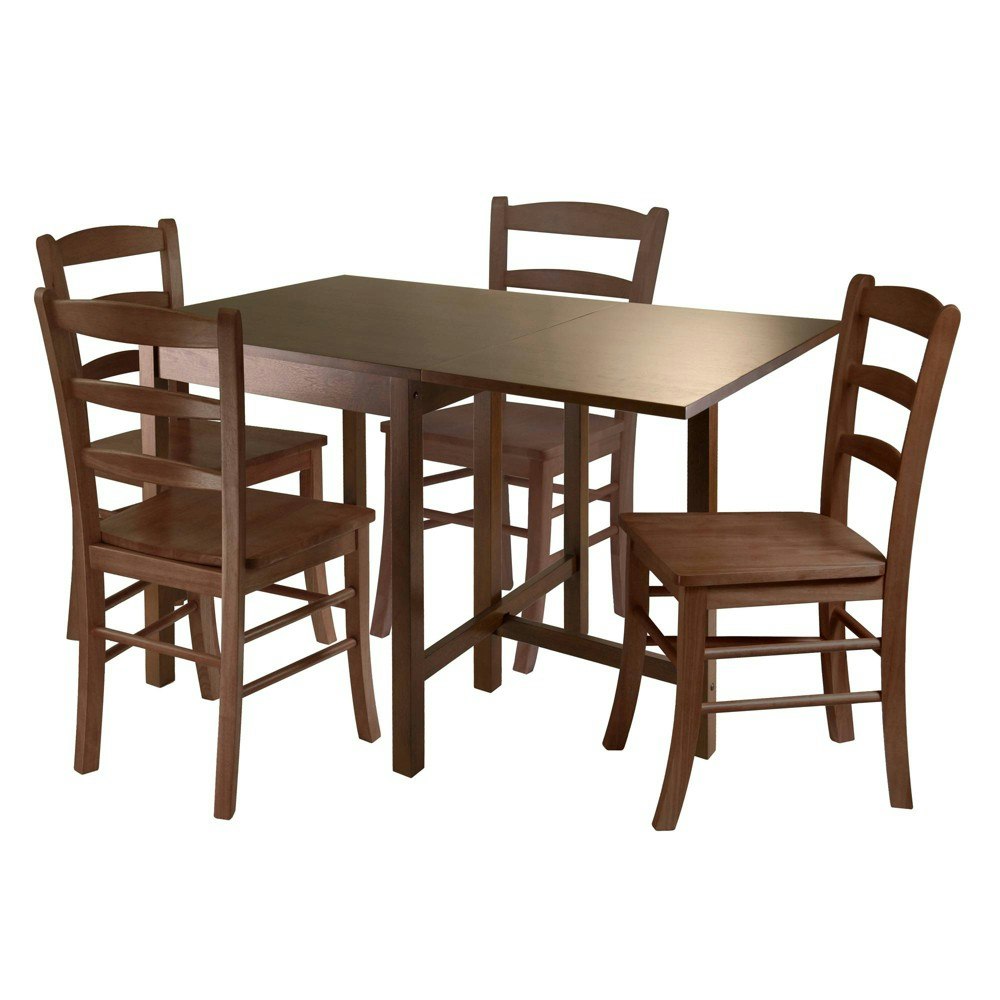 Winsome 5-Piece Drop Leaf Dining Table Set: $415.99 Winsome 5-Piece Drop Leaf Dining Table Set: $415.99