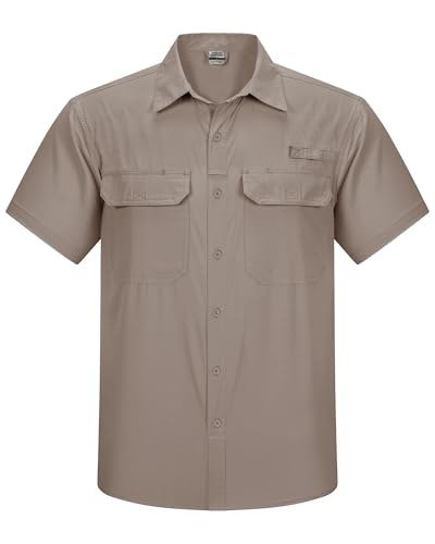 Outdoor Ventures Men's Lightweight Short Sleeve Fishing Shirt: $28.79 Outdoor Ventures Men's Lightweight Short Sleeve Fishing Shirt: $28.79
