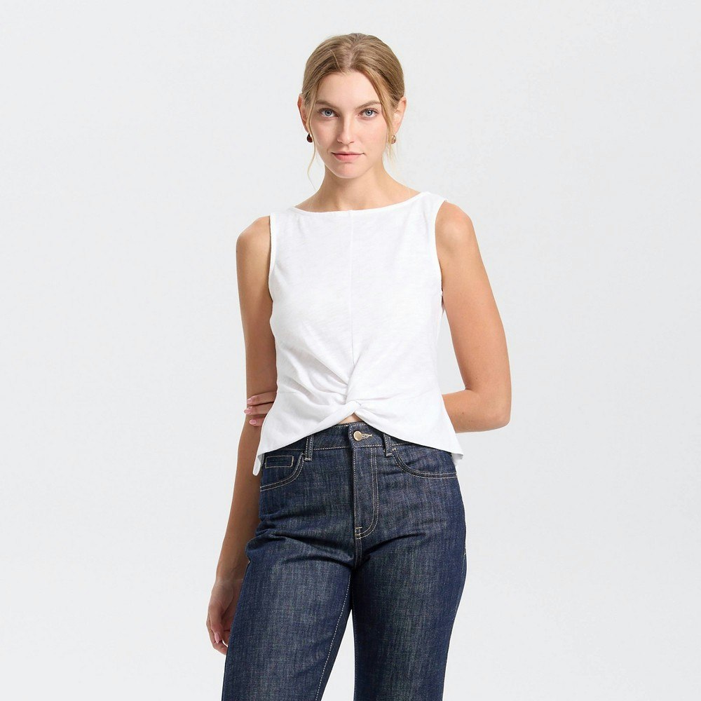 Universal Thread Women's Twist-Front Tank Top: $18