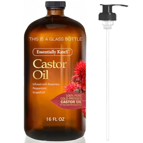 Castor Oil 16-fl oz Glass Bottle: $14.69