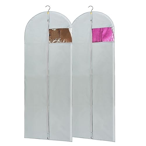 MsKitchen 65-Inch Long Garment Bag 2-Pack: $13.59 MsKitchen 65-Inch Long Garment Bag 2-Pack: $13.59