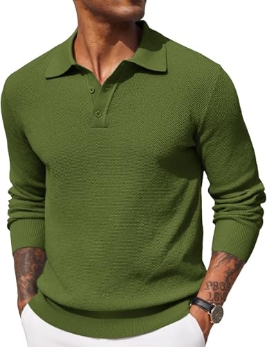 Coofandy Men's Knit Polo Shirt: $28.04 Coofandy Men's Knit Polo Shirt: $28.04