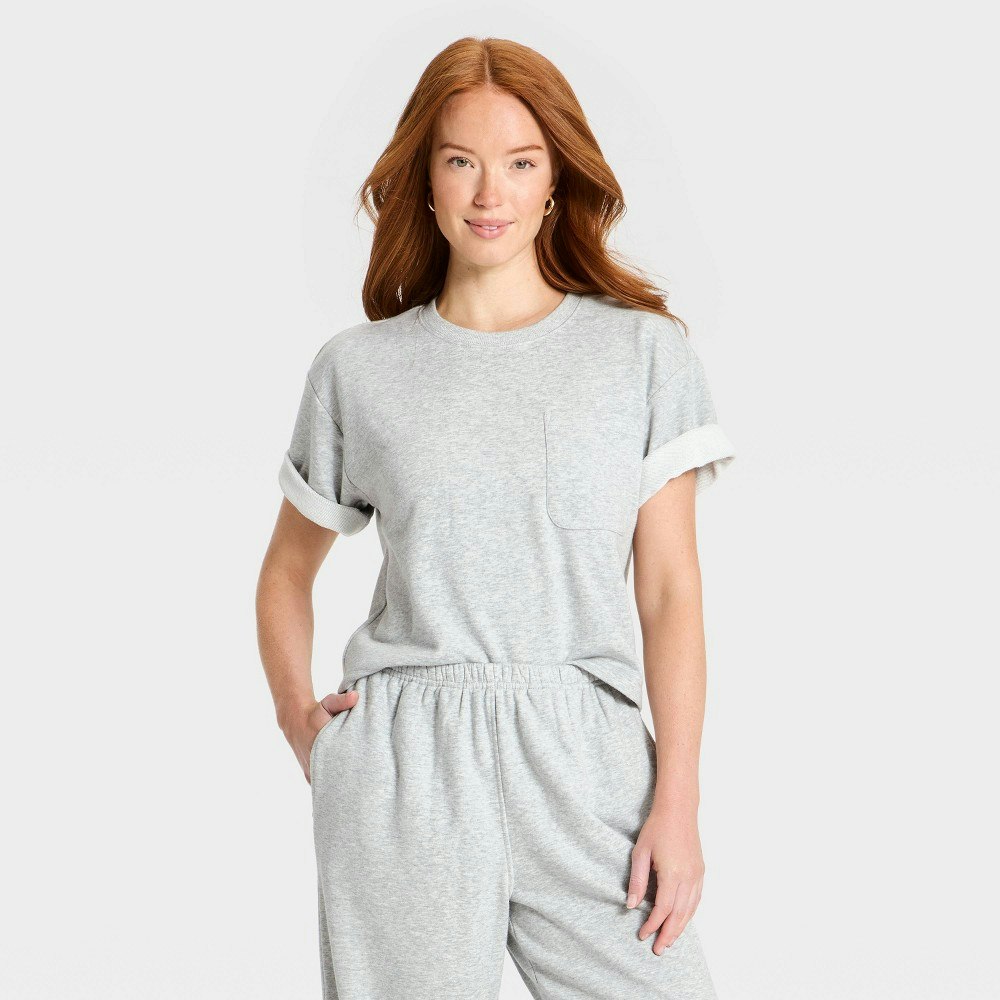 Universal Thread Women's Short Sleeve Pullover Sweatshirt: $20 Universal Thread Women's Short Sleeve Pullover Sweatshirt: $20