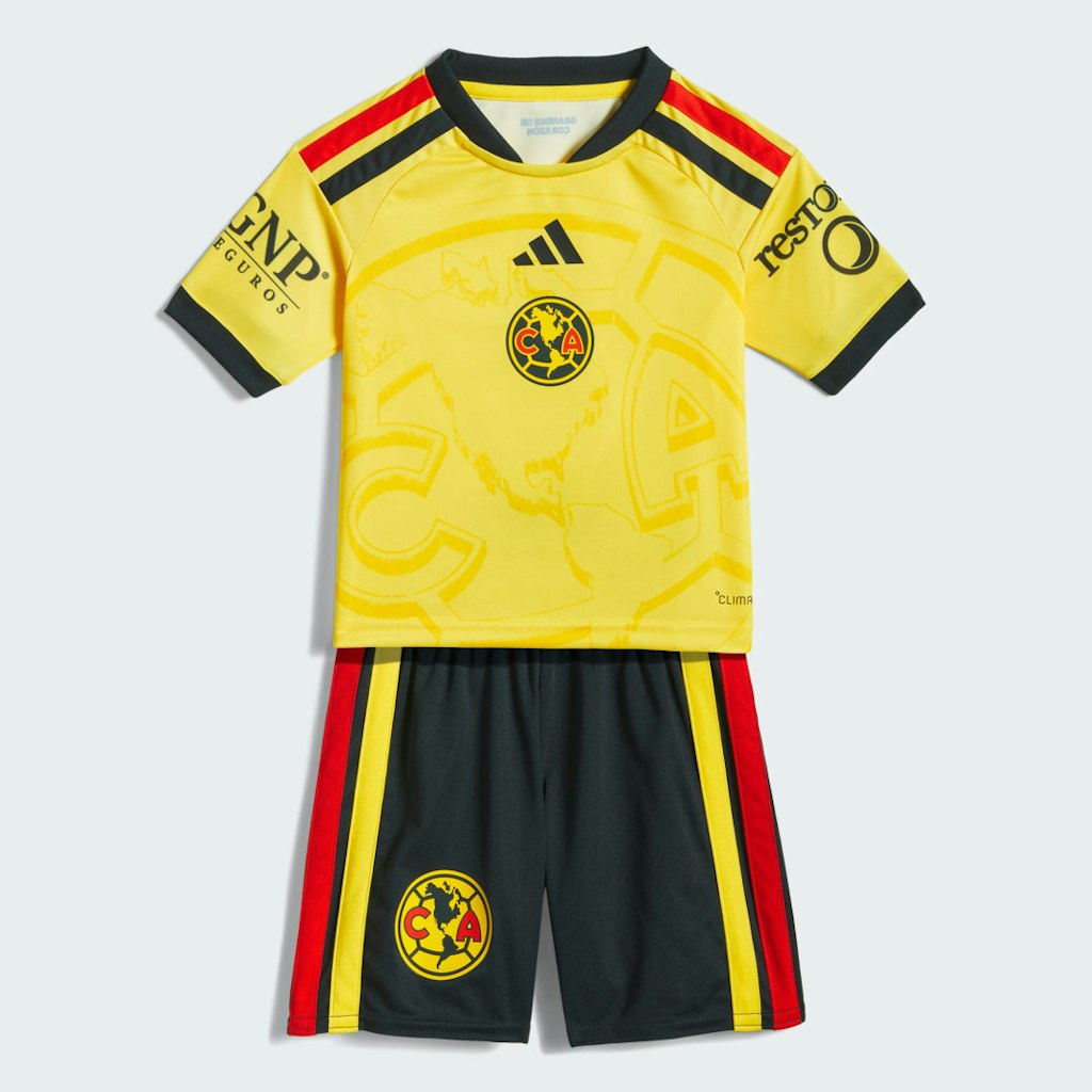 Club America 2026-2027 Home Kids Jersey Set: $80 Club America 2026-2027 Home Kids Jersey Set: $80
