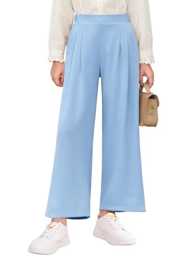 Haloumoning Girls Wide-Leg Uniform Dress Pants: $13.98 Haloumoning Girls Wide-Leg Uniform Dress Pants: $13.98