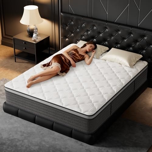 Pubplon 12-Inch King Hybrid Gel Memory Foam Mattress: $263.49