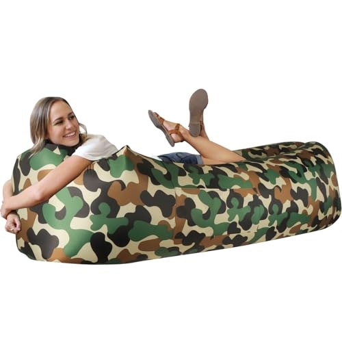 Wekapo Inflatable Air Lounger Chair: $37.38