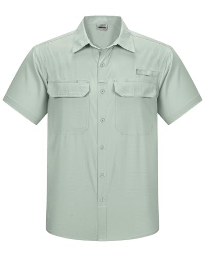 Outdoor Ventures Men's Lightweight Short Sleeve Fishing Shirt: $28.79 Outdoor Ventures Men's Lightweight Short Sleeve Fishing Shirt: $28.79