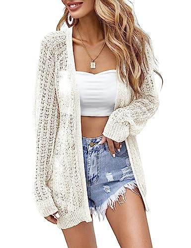 Women's Lightweight Open Front Knit Cardigan: $27.99