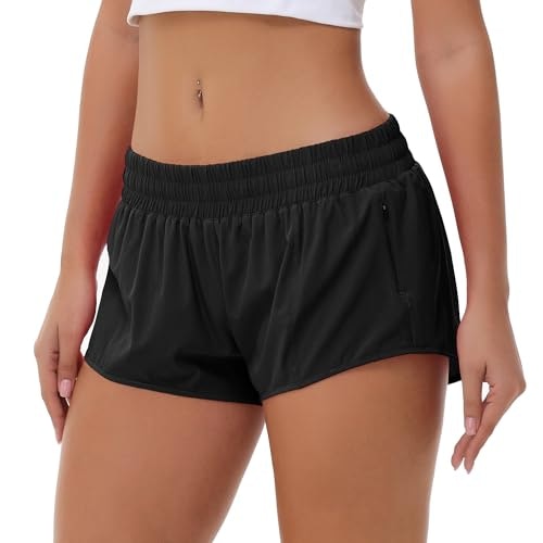 Aurefin Women's Lightweight Quick-Dry Athletic Shorts: $19.99 Aurefin Women's Lightweight Quick-Dry Athletic Shorts: $19.99