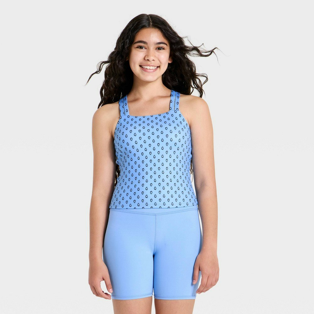Girls' All In Motion Ladder Trim Active Tank Top: $15 Girls' All In Motion Ladder Trim Active Tank Top: $15