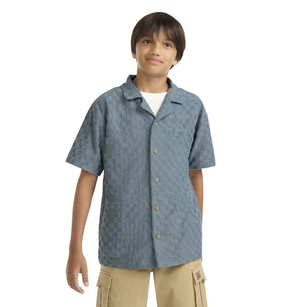 Levi's Boys' Short Sleeve Knit Button-Down Top: $11 Levi's Boys' Short Sleeve Knit Button-Down Top: $11