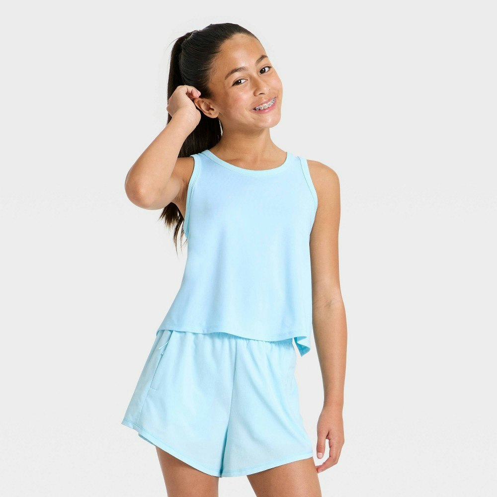 All In Motion Girls' Flowy Active Tank Top: $12 All In Motion Girls' Flowy Active Tank Top: $12