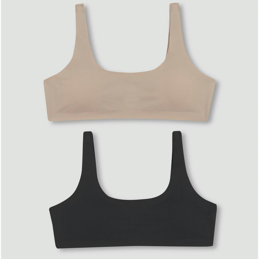 Hanes Girls' Bonded Comfort Bra 2-Pack: $14.99 Hanes Girls' Bonded Comfort Bra 2-Pack: $14.99