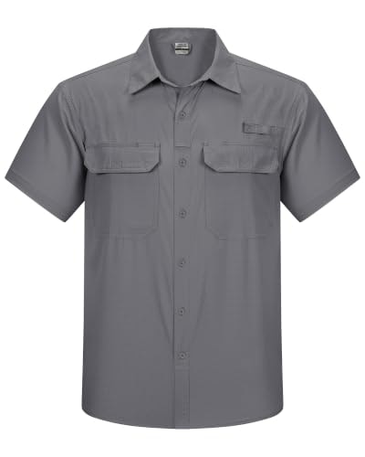 Outdoor Ventures Men's Lightweight Short Sleeve Fishing Shirt: $28.79 Outdoor Ventures Men's Lightweight Short Sleeve Fishing Shirt: $28.79