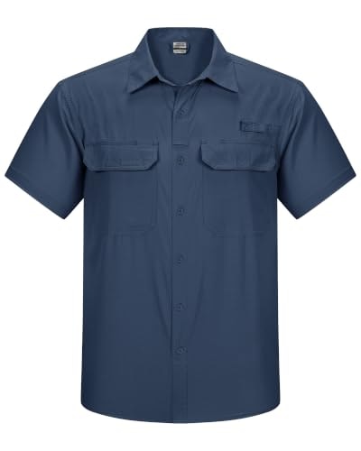 Outdoor Ventures Men's Lightweight Short Sleeve Fishing Shirt: $28.79 Outdoor Ventures Men's Lightweight Short Sleeve Fishing Shirt: $28.79