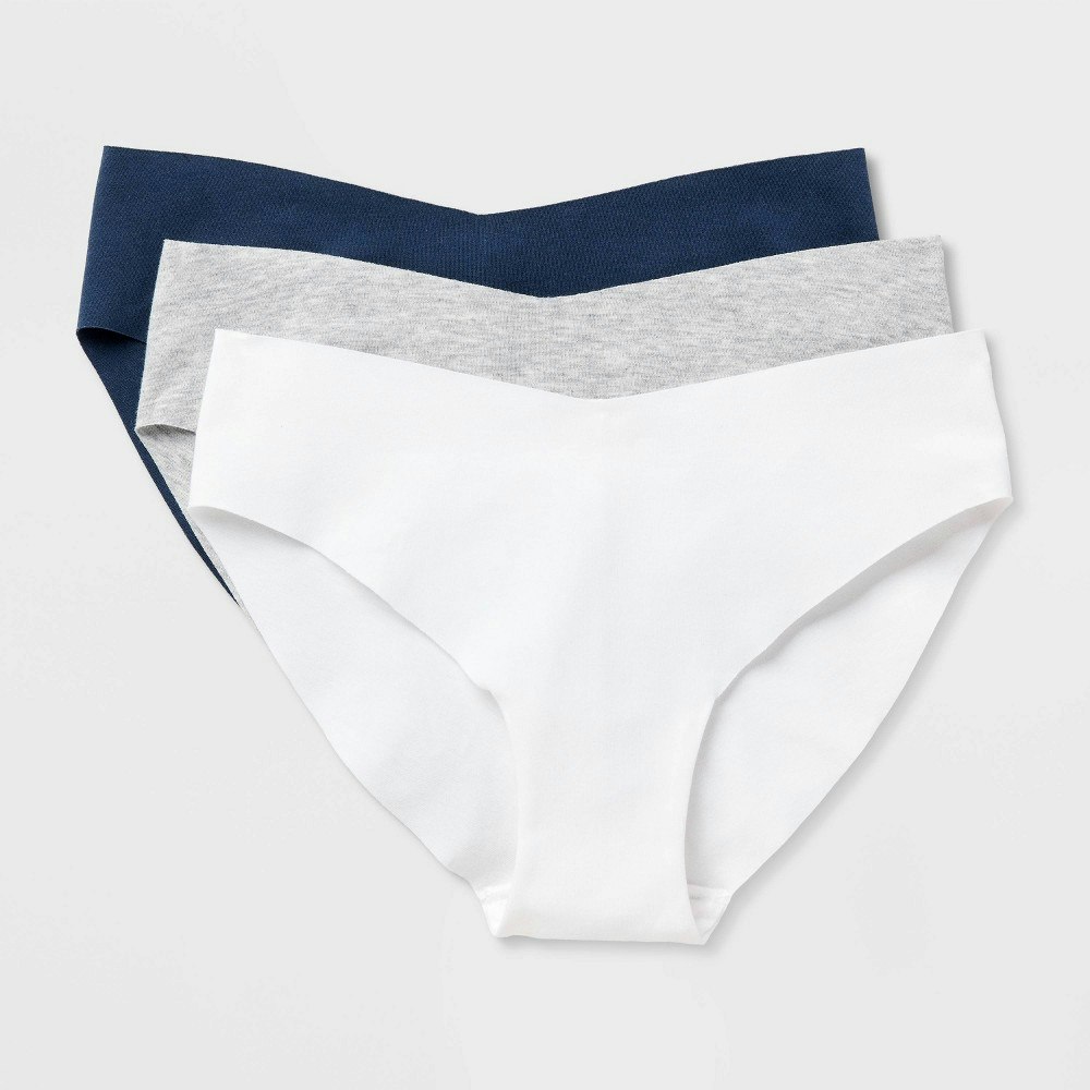 Auden Women's Invisible Edge Cotton Cheeky Underwear 3-Pack: $15 Auden Women's Invisible Edge Cotton Cheeky Underwear 3-Pack: $15