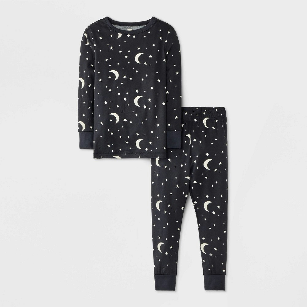 Cat & Jack Toddler Boys' Moon & Stars 2-Piece Pajama Set 5T: $12 Cat & Jack Toddler Boys' Moon & Stars 2-Piece Pajama Set 5T: $12