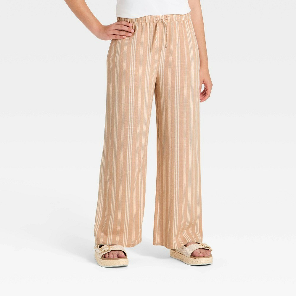 Art Class Girls' Pull-On Woven Striped Pants: $18 Art Class Girls' Pull-On Woven Striped Pants: $18
