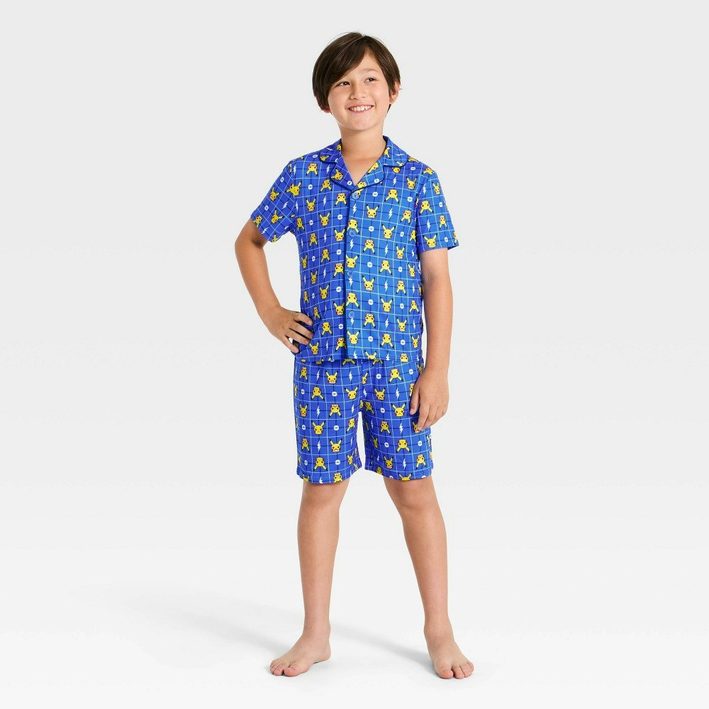 Boys' Pokemon Button-Down Pajama Set 2-Piece: $18 Boys' Pokemon Button-Down Pajama Set 2-Piece: $18