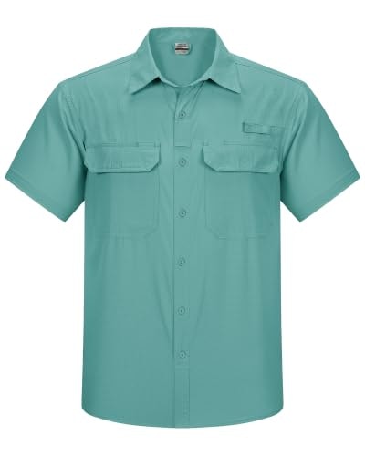 Outdoor Ventures Men's Lightweight Short Sleeve Fishing Shirt: $28.79 Outdoor Ventures Men's Lightweight Short Sleeve Fishing Shirt: $28.79