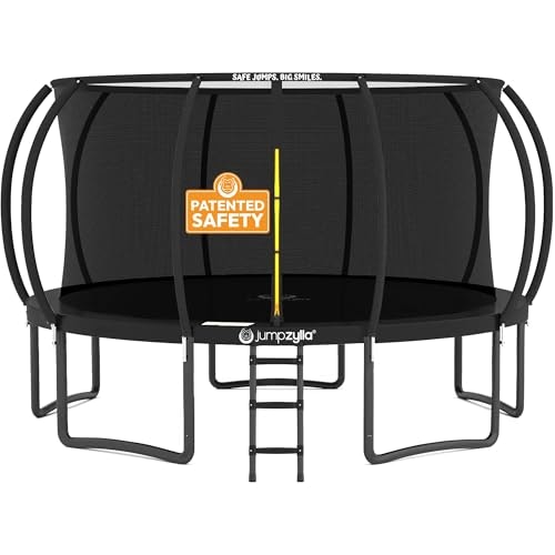 Jumpzylla Outdoor Trampoline with Safety Net: $449.93