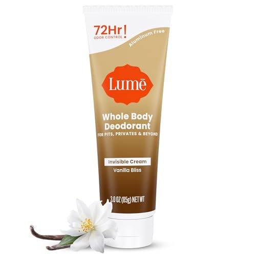 Lume 3oz Vanilla Bliss Whole Body Deodorant Cream: $16.99 Lume 3oz Vanilla Bliss Whole Body Deodorant Cream: $16.99