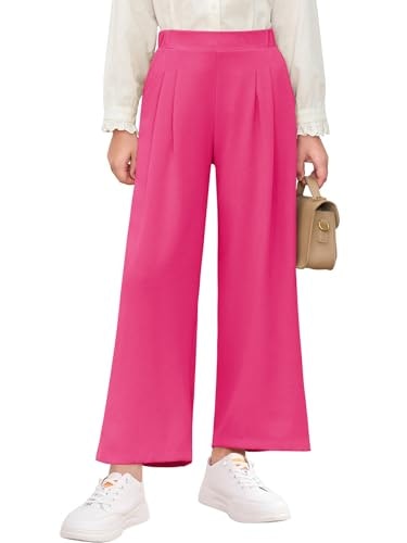 Haloumoning Girls Wide-Leg Uniform Dress Pants: $13.98 Haloumoning Girls Wide-Leg Uniform Dress Pants: $13.98