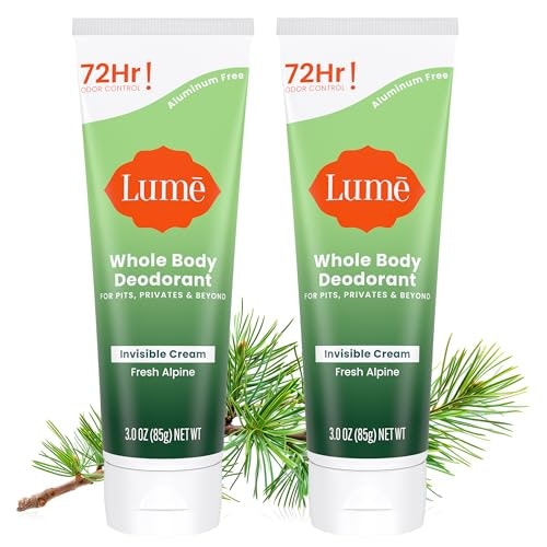 Lume Whole Body Deodorant Cream 3-oz 2-Pack: $29.74 Lume Whole Body Deodorant Cream 3-oz 2-Pack: $29.74