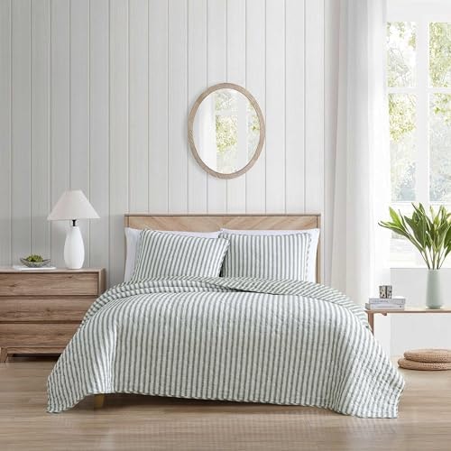 Stone Cottage Twin Reversible Cotton Quilt Set: $48.63