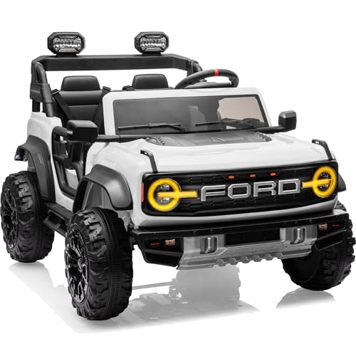 Licensed Ford Bronco Raptor 24V 2-Seater Electric Ride-On Car: $314.47 Licensed Ford Bronco Raptor 24V 2-Seater Electric Ride-On Car: $314.47