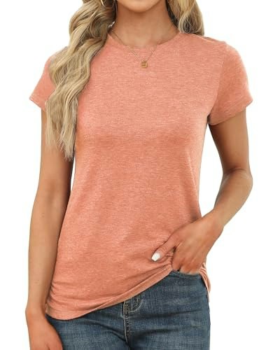 Memorose Women's Short Sleeve Crew Neck T-Shirt: $12.74