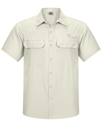 Outdoor Ventures Men's UPF 50 Lightweight Short Sleeve Fishing Shirt: $28.79 Outdoor Ventures Men's UPF 50 Lightweight Short Sleeve Fishing Shirt: $28.79