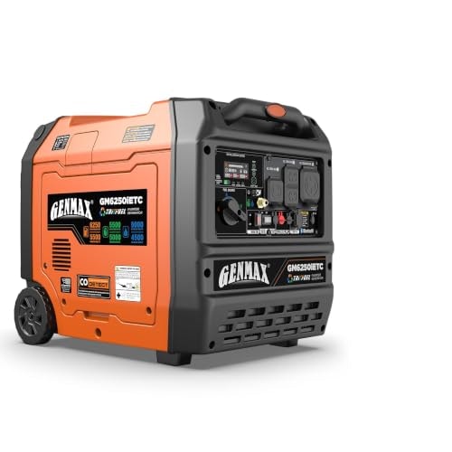Genmax 6,250W Tri-Fuel Silent Inverter Generator: $999.99 Genmax 6,250W Tri-Fuel Silent Inverter Generator: $999.99